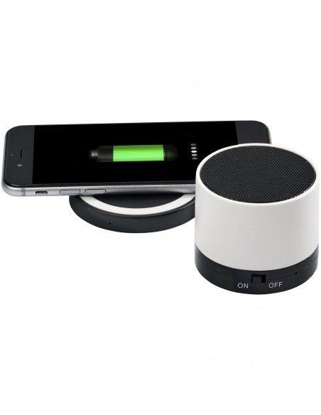 Cosmic Bluetooth speaker and wireless charging pad