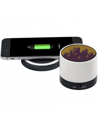Cosmic Bluetooth speaker and wireless charging pad