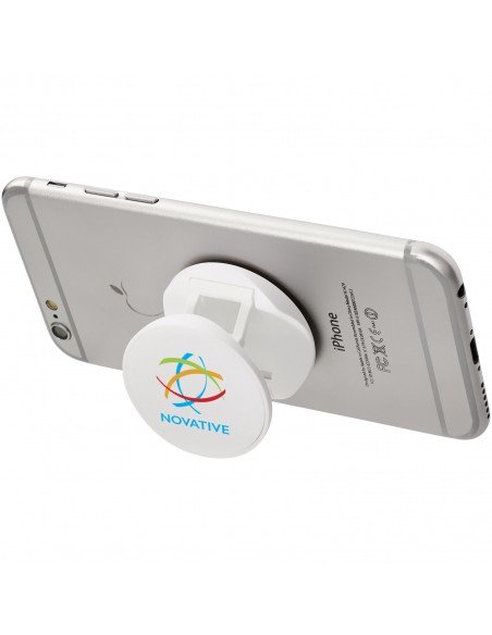 Brace phone stand with grip