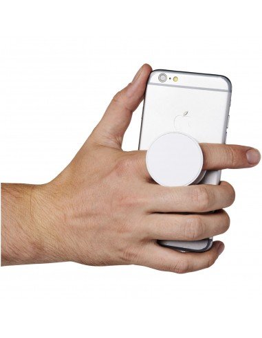 Brace phone stand with grip