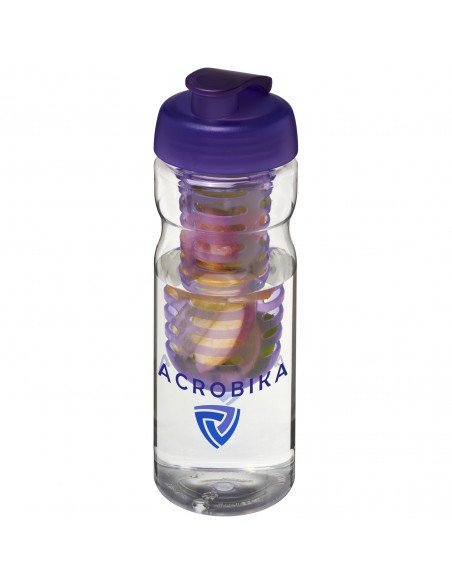H2O Base® 650 ml flip lid sport bottle & infuser