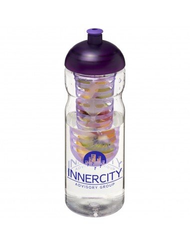 H2O Base® 650 ml dome lid sport bottle & infuser
