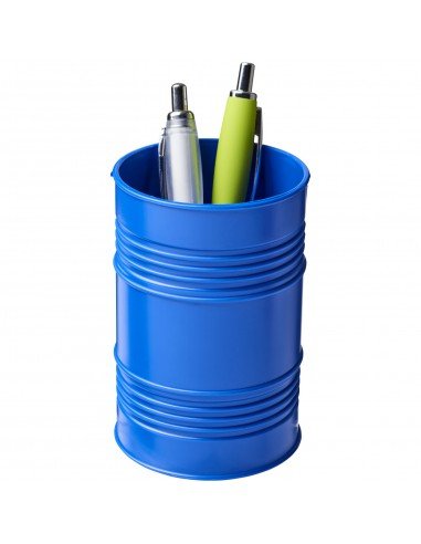 Bardo oil drum style plastic pen pot