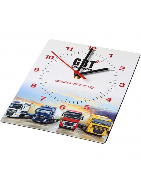 Brite-Clock® rectangular wall clock