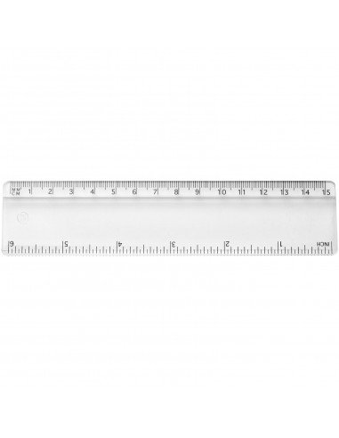 Renzo 15 cm plastic ruler