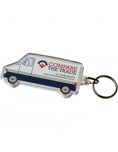 Combo van-shaped keychain