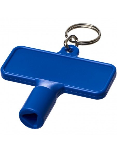 Maximilian rectangular utility key keychain 