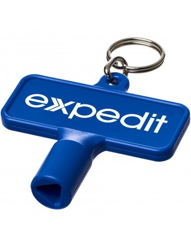 Maximilian rectangular utility key keychain 