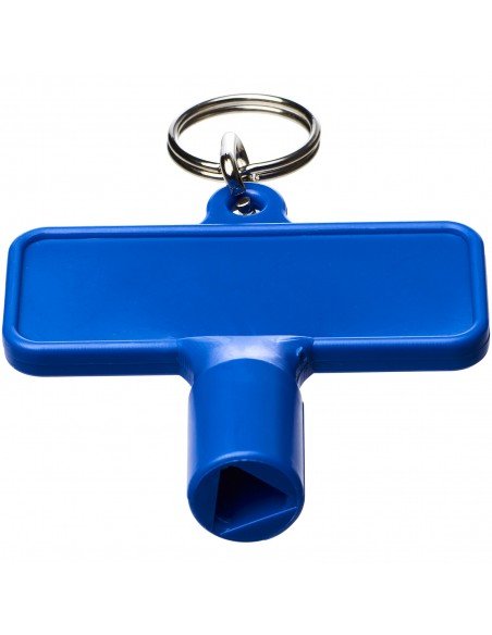 Maximilian rectangular utility key keychain 
