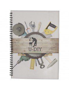 Desk-Mate wire-o A4 notebook PP cover 2