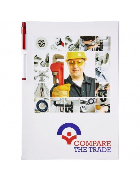 Essential conference pack A4 notepad and pen