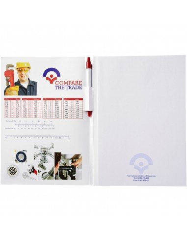 Essential conference pack A4 notepad and pen