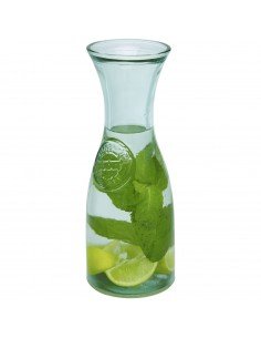Fresco recycled glass carafe