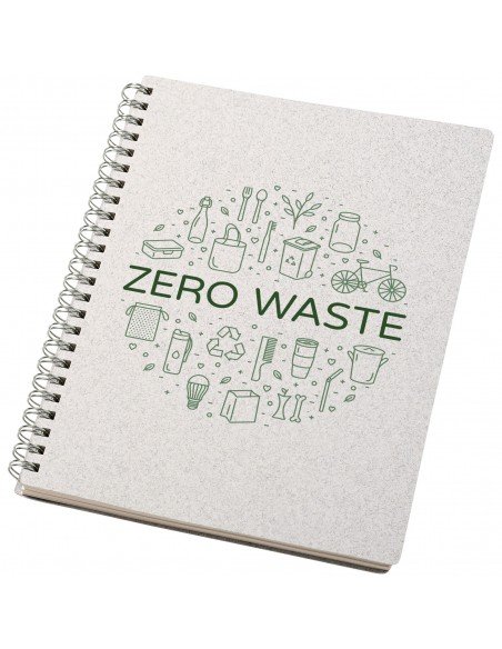 Bianco A5 size wire-o notebook