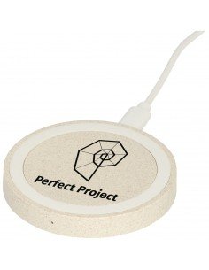 Naka 5W wheat straw wireless charging pad 2