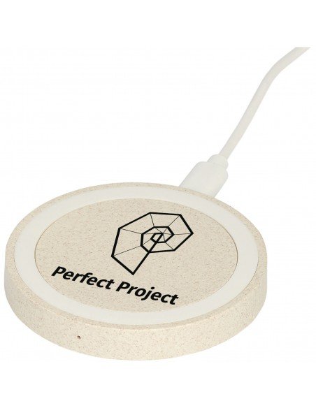 Naka 5W wheat straw wireless charging pad