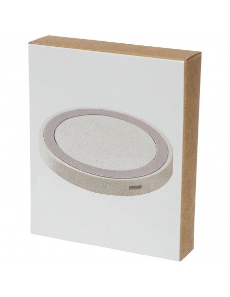 Naka 5W wheat straw wireless charging pad