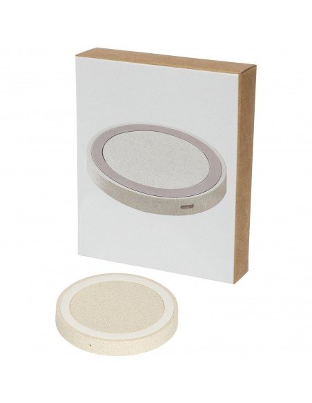 Naka 5W wheat straw wireless charging pad