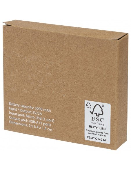 Asama 5000 mAh wheat straw power bank