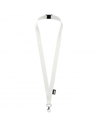 Tom recycled PET lanyard with breakaway closure