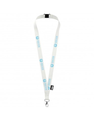 Tom recycled PET lanyard with breakaway closure Tom recycled PET lanyard with breakaway closure