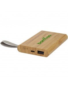 Tulda 5000 mAh bamboo power bank 2