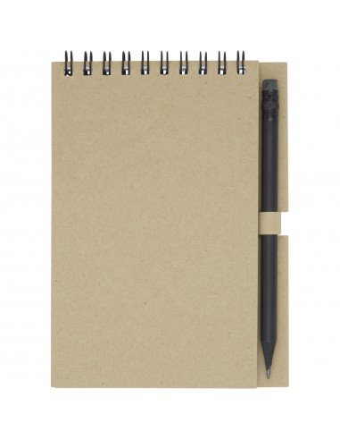 Luciano Eco wire notebook with pencil - small