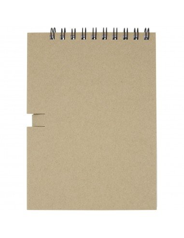 Luciano Eco wire notebook with pencil - small