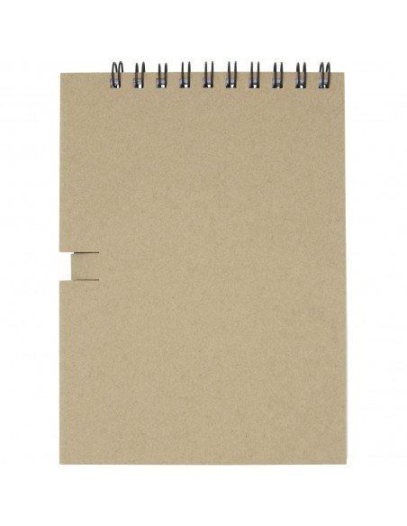 Luciano Eco wire notebook with pencil - small
