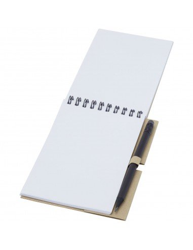Luciano Eco wire notebook with pencil - small