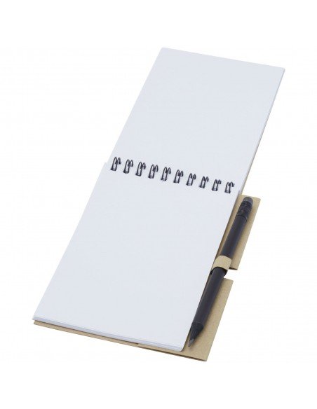 Luciano Eco wire notebook with pencil - small