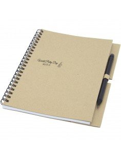 Luciano Eco wire notebook with pencil - medium 2