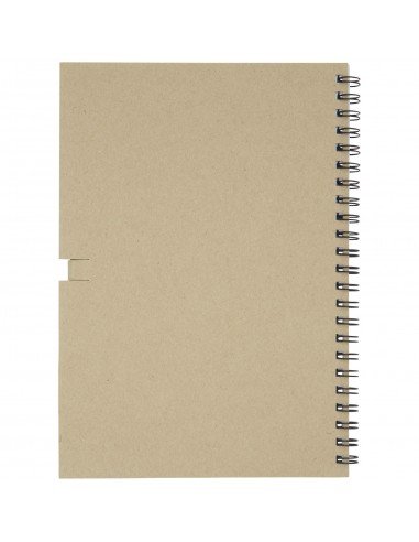 Luciano Eco wire notebook with pencil - medium