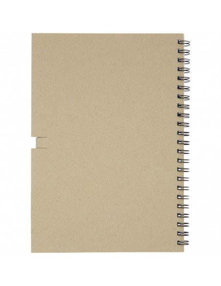 Luciano Eco wire notebook with pencil - medium