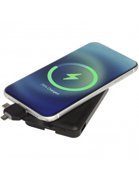 Kano 5000 mAh wireless power bank with 3-in-1 cable