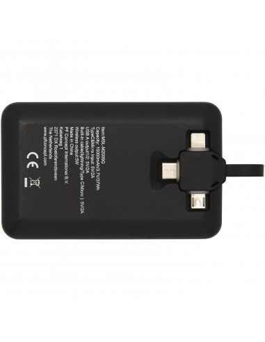 Kano 10.000 mAh wireless power bank with 3-in-1 cable Kano 10.000 mAh wireless power bank with 3-in-1 cable