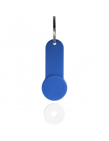 Shoppy coin holder keychain