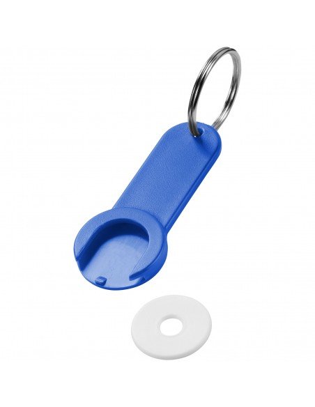 Shoppy coin holder keychain