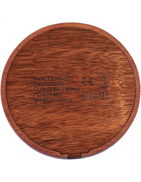 Bora wooden wireless charging pad
