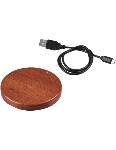 Bora wooden wireless charging pad