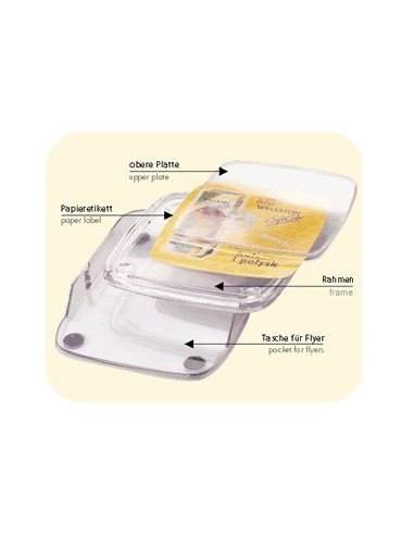 Pinigų grąžos lėkštelė KONTAKT INFO Pinigų grąžos lėkštelė KONTAKT INFO