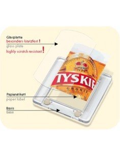 Pinigų grąžos lėkštelė SQUARE BASE 2