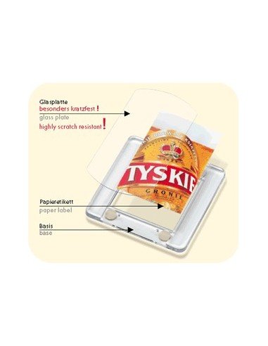 Pinigų grąžos lėkštelė SQUARE BASE Pinigų grąžos lėkštelė SQUARE BASE