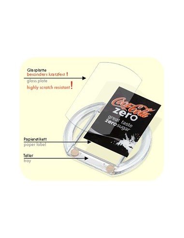 Pinigų grąžos lėkštelė RING BASE