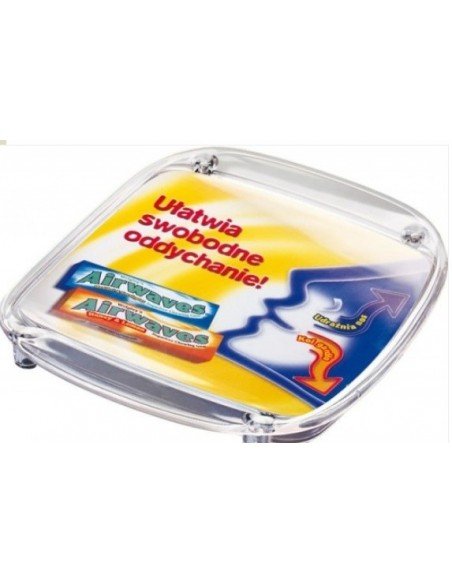 Stiklinė pinigų grąžos lėkštelė OPTIMA