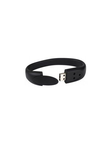 USB atmintinės apyrankės su papildomu užsegimu