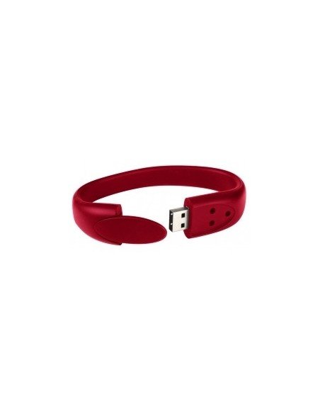 USB atmintinės apyrankės su papildomu užsegimu