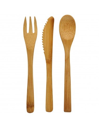 Celuk bamboo cutlery set