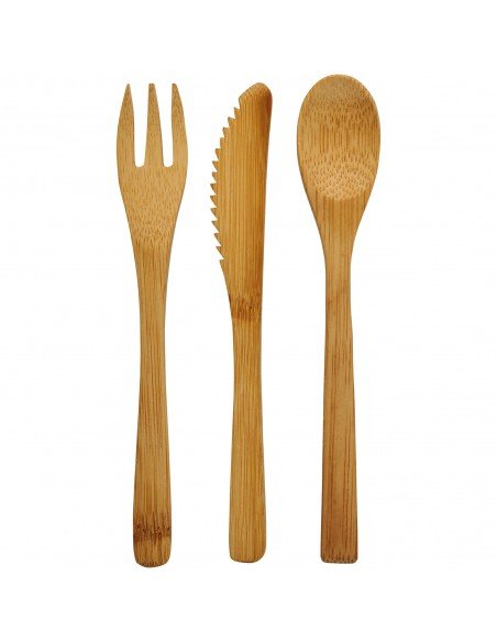 Celuk bamboo cutlery set