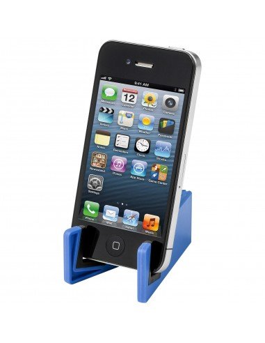 Slim device stand for tablets and smartphones